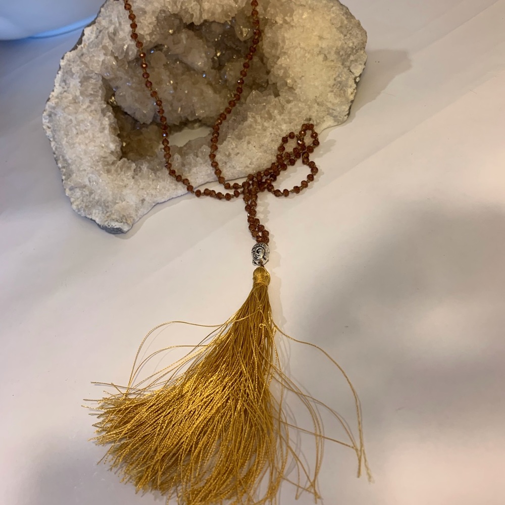 Nepalese mala necklace